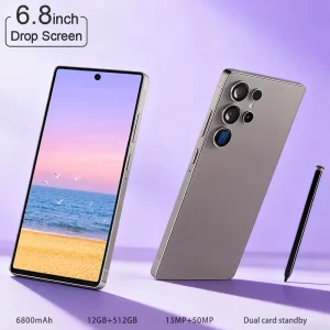 Original 5G S26 Ultra SmartPhone HD 7.3 Inch Screen 16G+1T Android14 Decacore CPU Dual Sim 108MP Rear Face Quality Unlocked