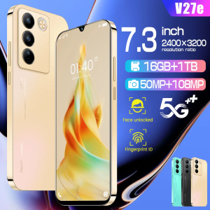 New Popular Note10pro16BG+512BG 5G Cross-Border Smartphone 5.5-inch HD Screen 144Hz Refresh Deca Core 108MP 65W English French