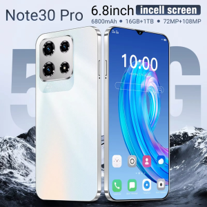 Unlocked 5G Ultra Portable Android Smartphone 16GB+1TB HD Gaming Dual SIM 7.3 Inch Display 108MP Rear Camera CDMA+LTE Cellular