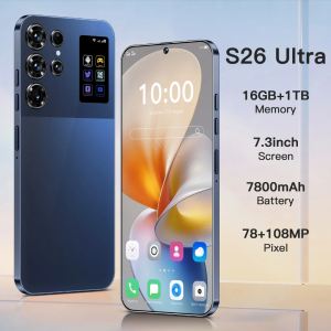 2023 New Original S22 Ultra 5G Smart Phone 16GB 512GB 7.2 Inch 10-Core with All-in-One Machine Pen 108MP Rear Camera