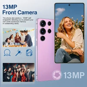 Wholesale M15 Pro 5G Smart Phone Unlocked Android 14 with Face Recognition 4G/5G 16GB+1TB Mobile Phones Cellphone