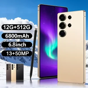 2025 5g Smartphone Original Unlocked S25 Ultra 7.2 Inch Full Screen 16GB + 512GB Android Mobile Phones With Face Id Cell Phone