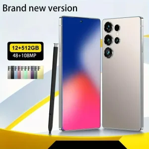 Global Version of 5G Smartphone 7.3-inch Dual SIM Dual Standby S24 ultra Mobile Phone