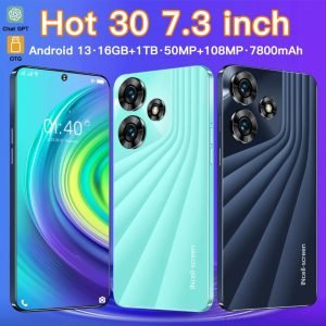 Latest Mobile Phones Unlocked Android 14 Smartphone 8GB+256GB