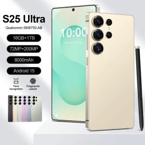 Latest Mobile Phones Unlocked Android 14 Smartphone 8GB+256GB