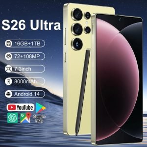 Latest Mobile Phones Unlocked Android 14 Smartphone 8GB+256GB