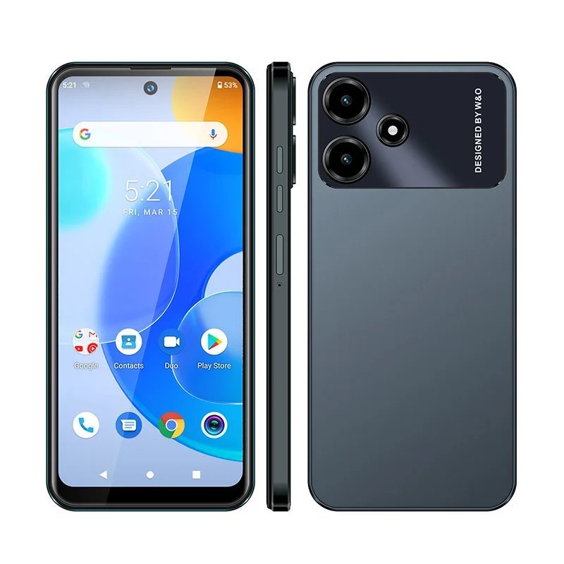 W&O X100 3GB RAM 32GB ROM 6.5 Inch Touch Screen Low Price Wholesale Plastic Android 3g&4g Smartphone Phones Mobile Android