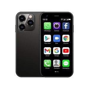 Factory Direct Portable 3G Mini Pocket Cellphone Touch Screen Mobile Phones XS15 Dual Sim Stylish Minimalist Smart Phone